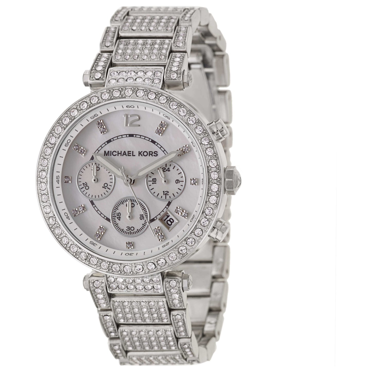 Front view of Michael Kors Parker Women's Quartz Watch MK5572