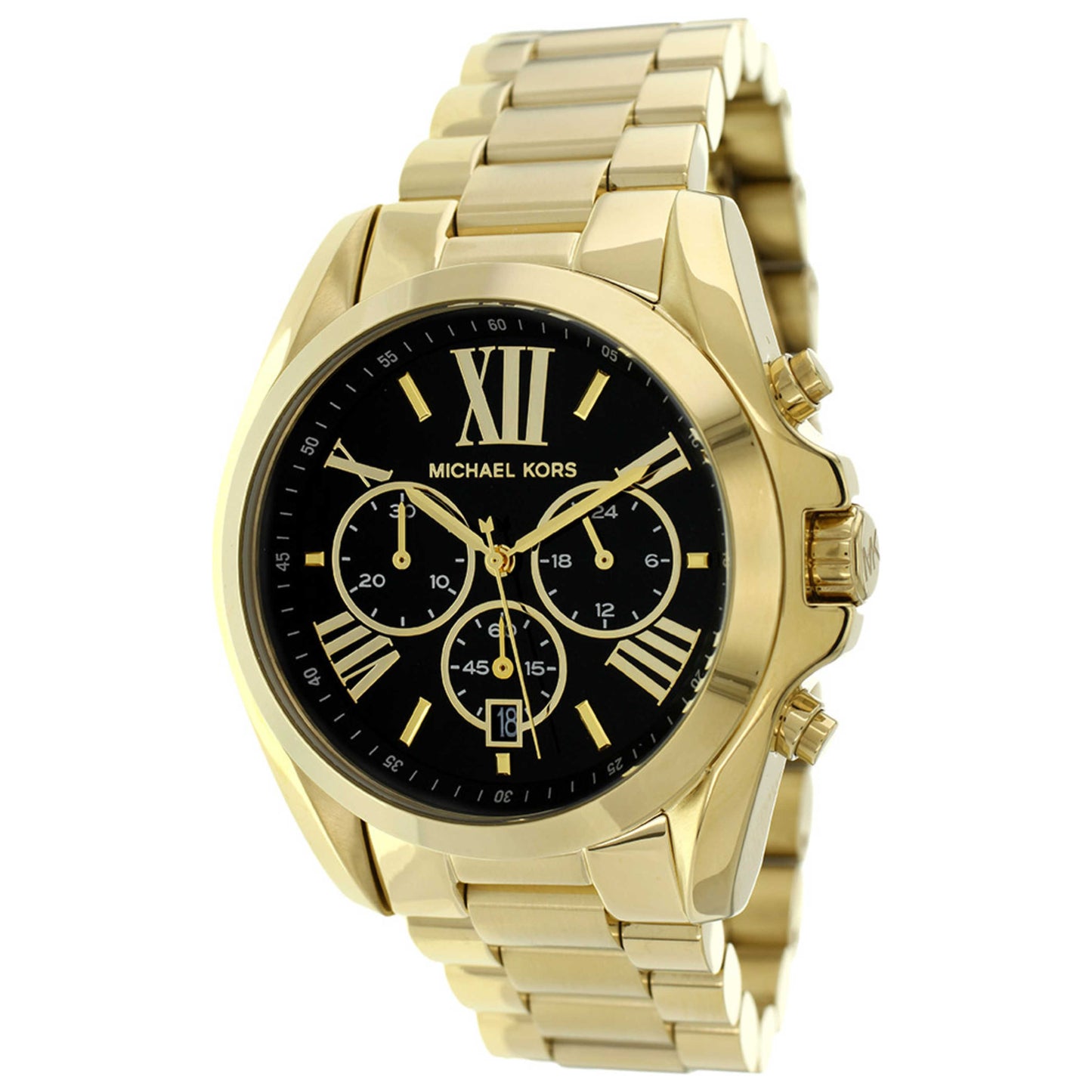 Front view of Michael Kors Bradshaw Women's Quartz Watch MK5739