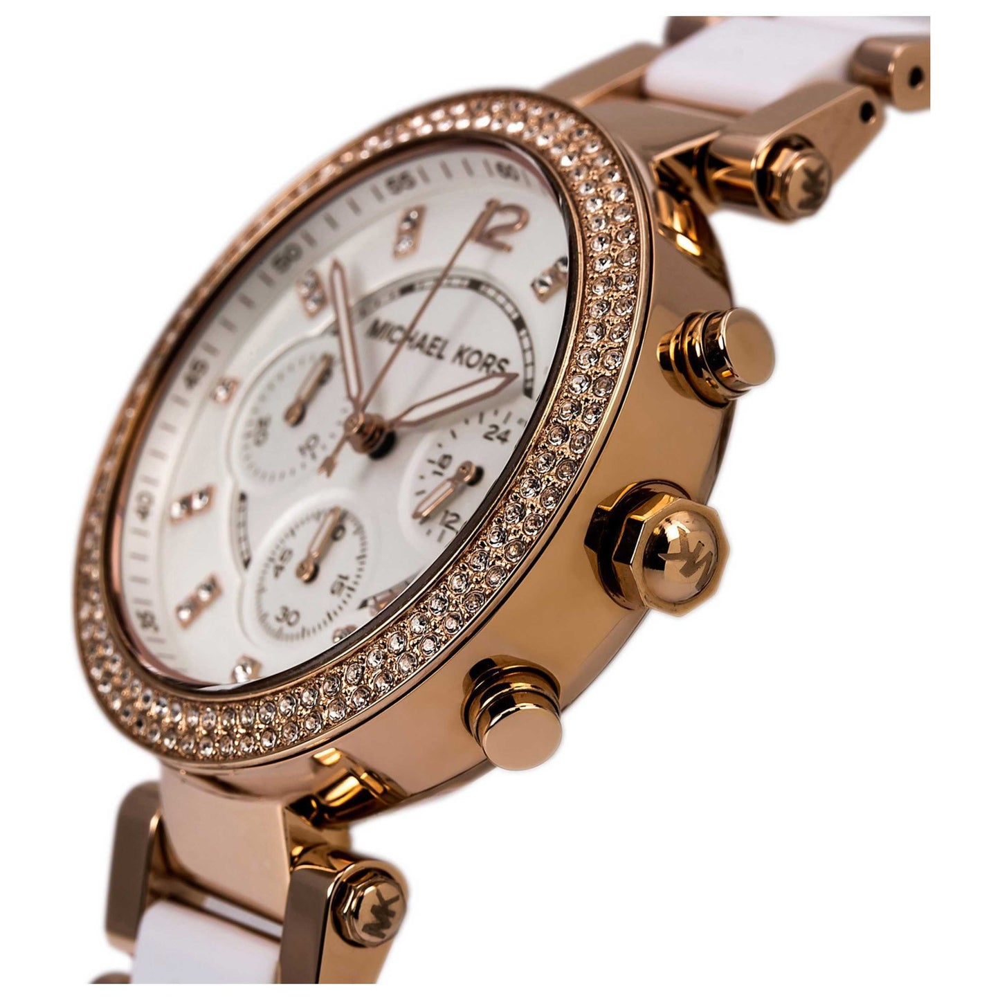Back view of Michael Kors Parker Women's Quartz Watch MK5774