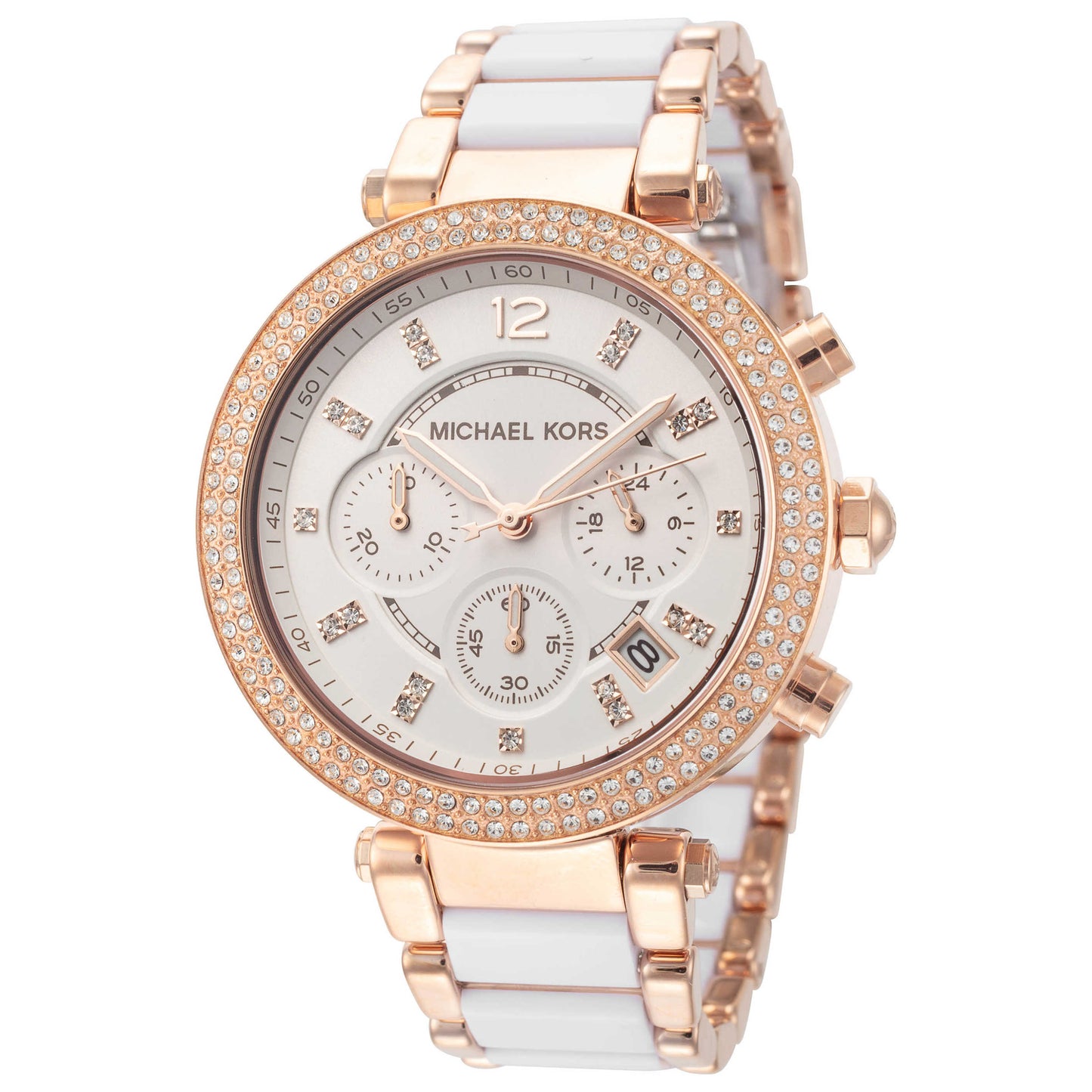 Front view of Michael Kors Parker Women's Quartz Watch MK5774