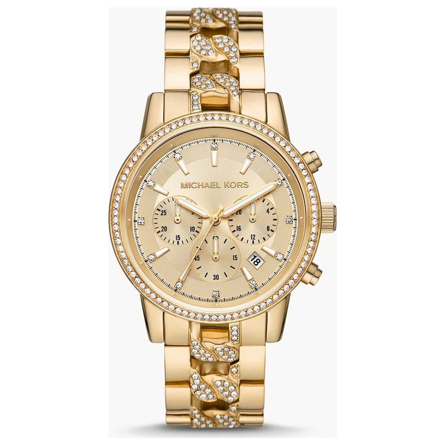 Front view of Michael Kors Ritz Women's Quartz Watch MK6937