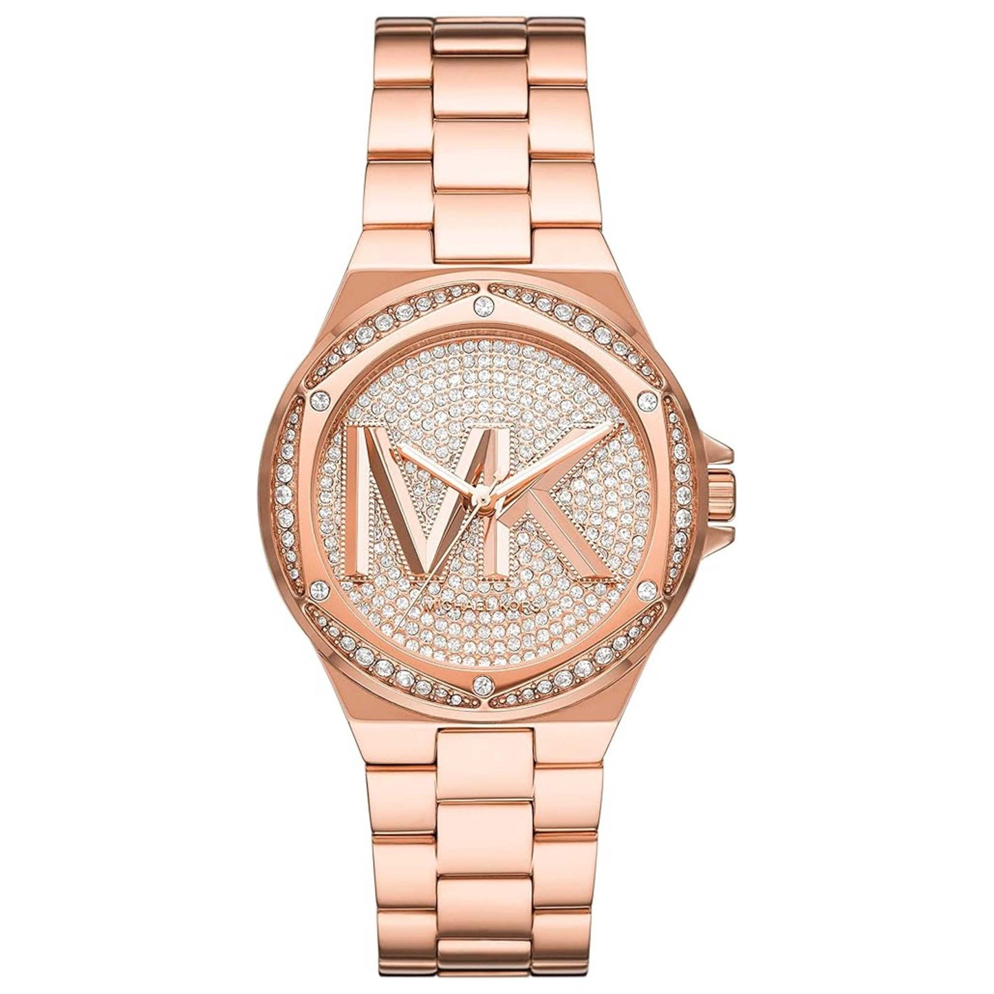 Front view of Michael Kors Lennox Women's Quartz Watch MK7230