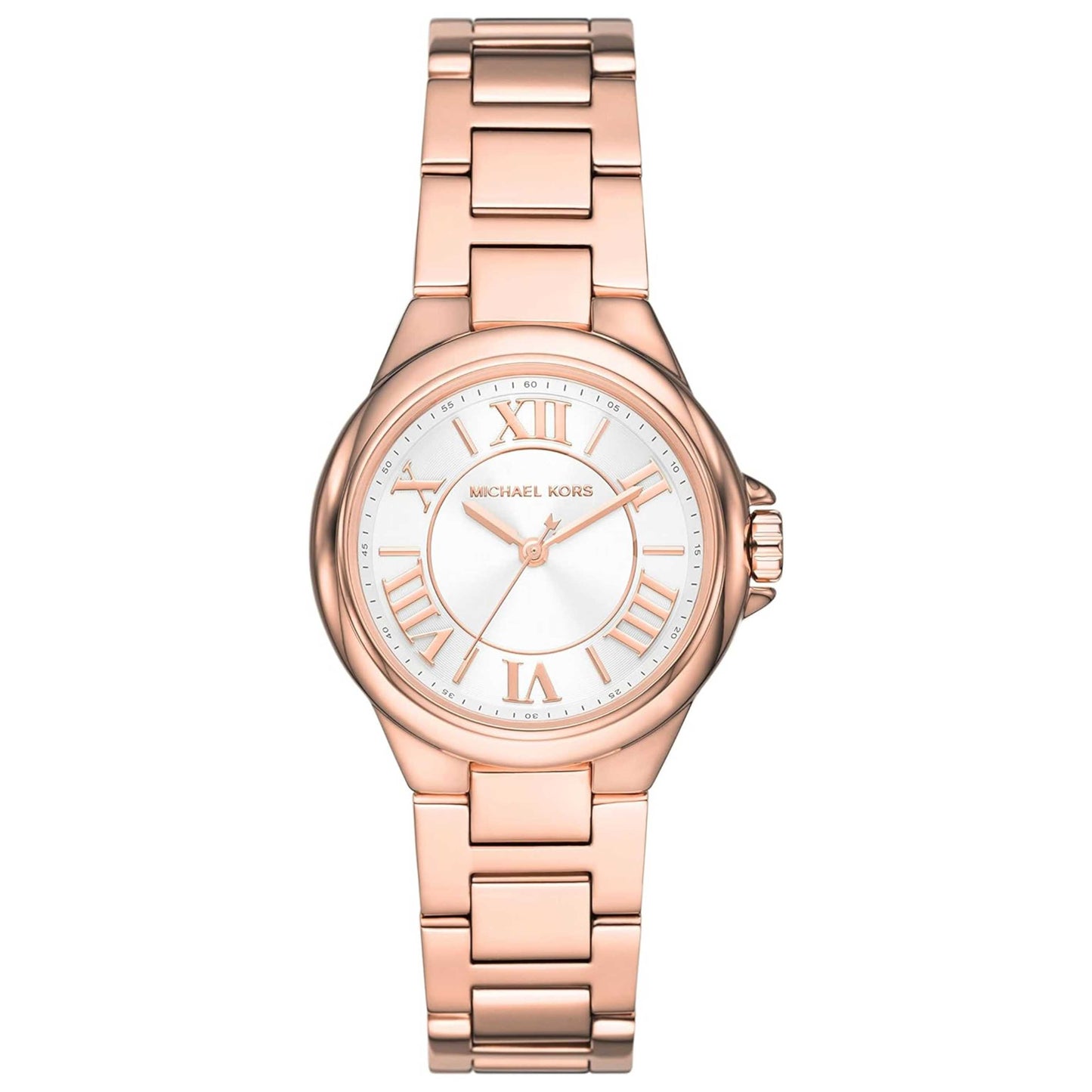 Front view of Michael Kors Mini Camille Women's Quartz Watch MK7256
