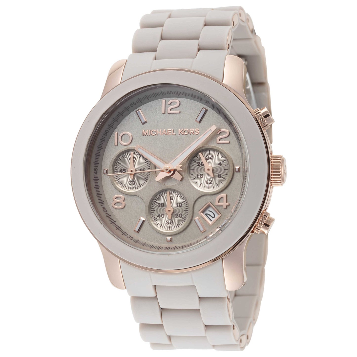 Front view of Michael Kors Runway Women's Quartz Watch MK7386