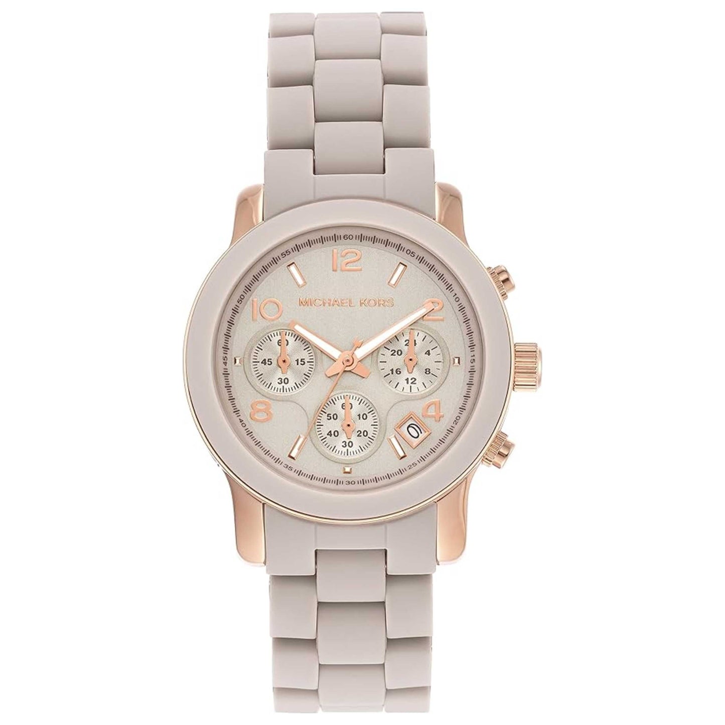 Front view of Michael Kors Runway Women's Quartz Watch MK7386