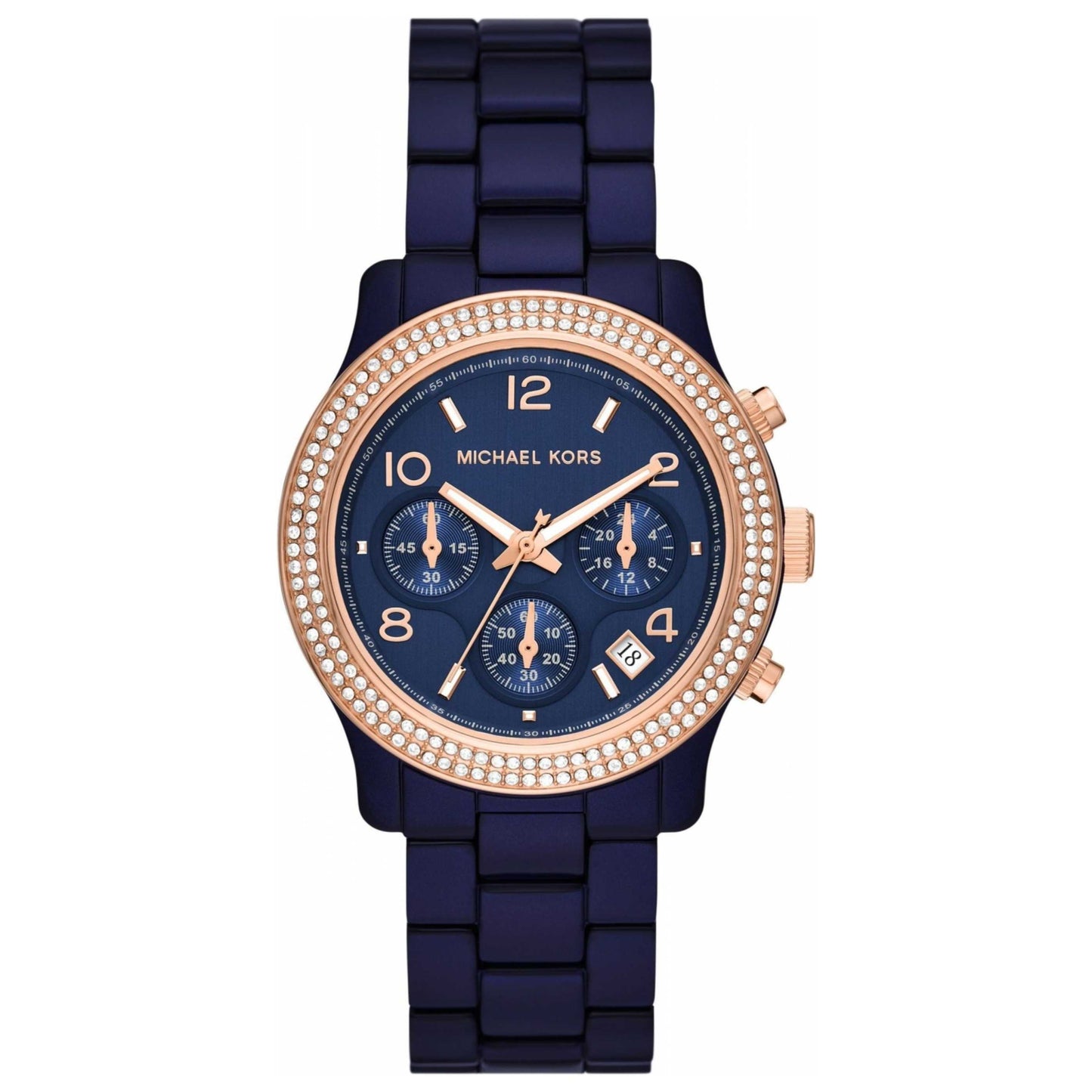 Front view of Michael Kors Runway Women's Quartz Watch MK7423