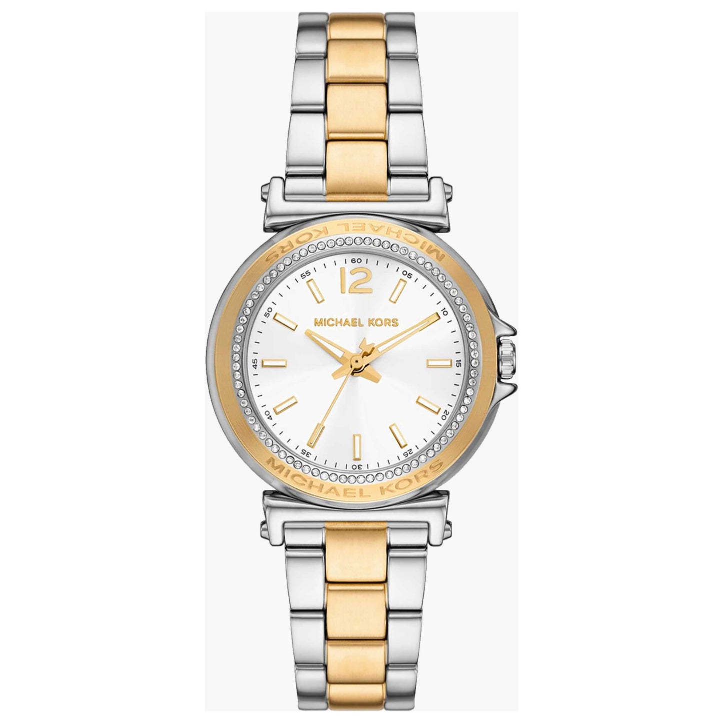 Front view of Michael Kors Mini Maren Women's Quartz Watch MK7492