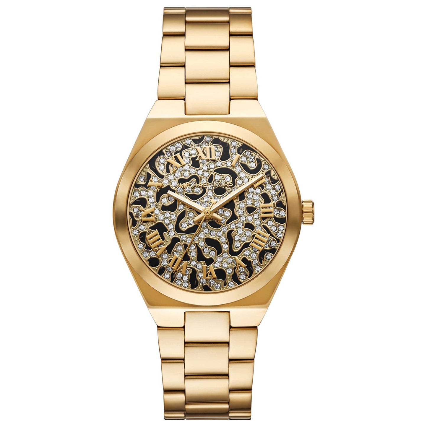 Front view of Michael Kors Lennox Women's Quartz Watch MK7500