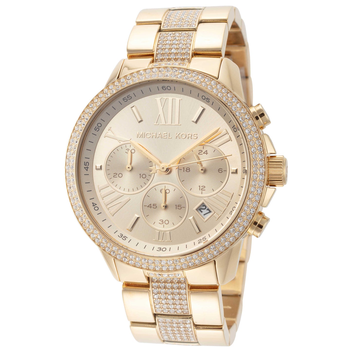 Front view of Michael Kors Brynn Women's Quartz Watch MK7504