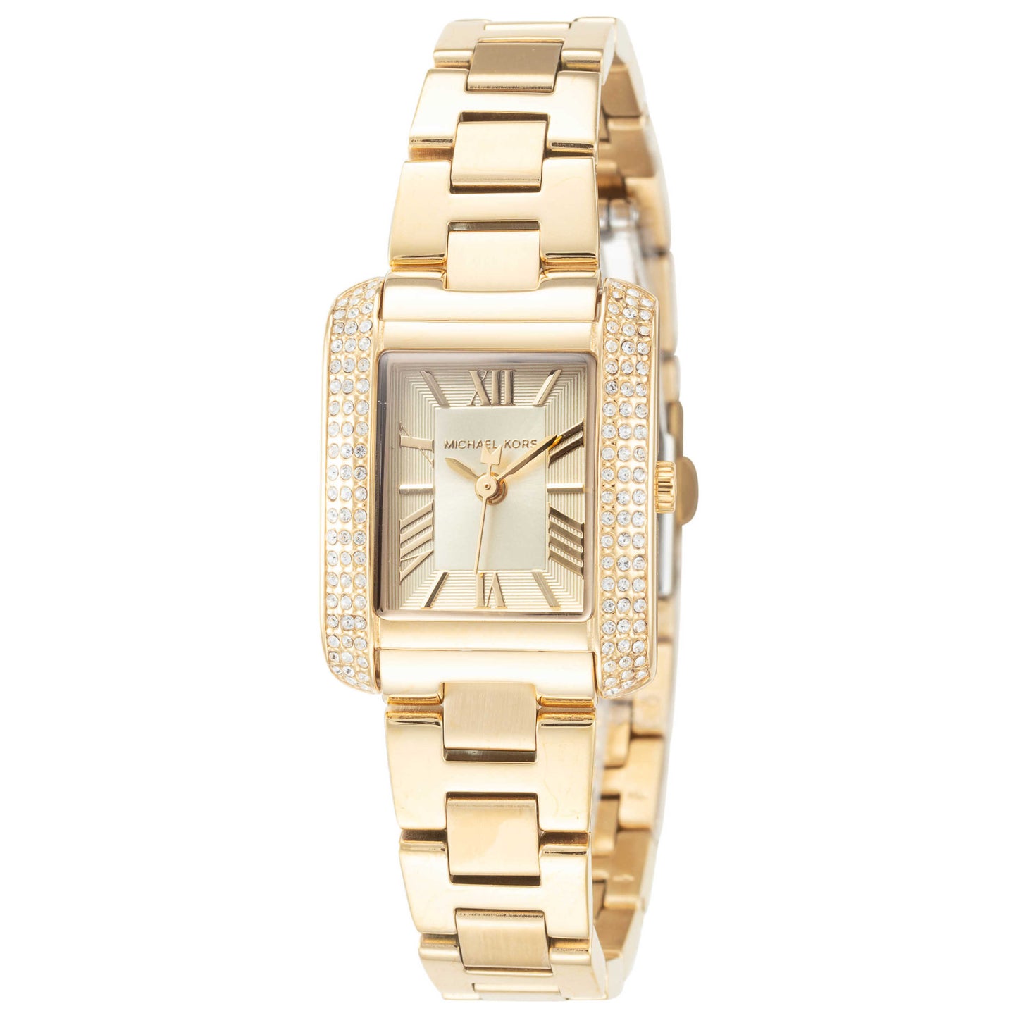 Front view of Michael Kors Emery Women's Quartz Watch MK7510SET