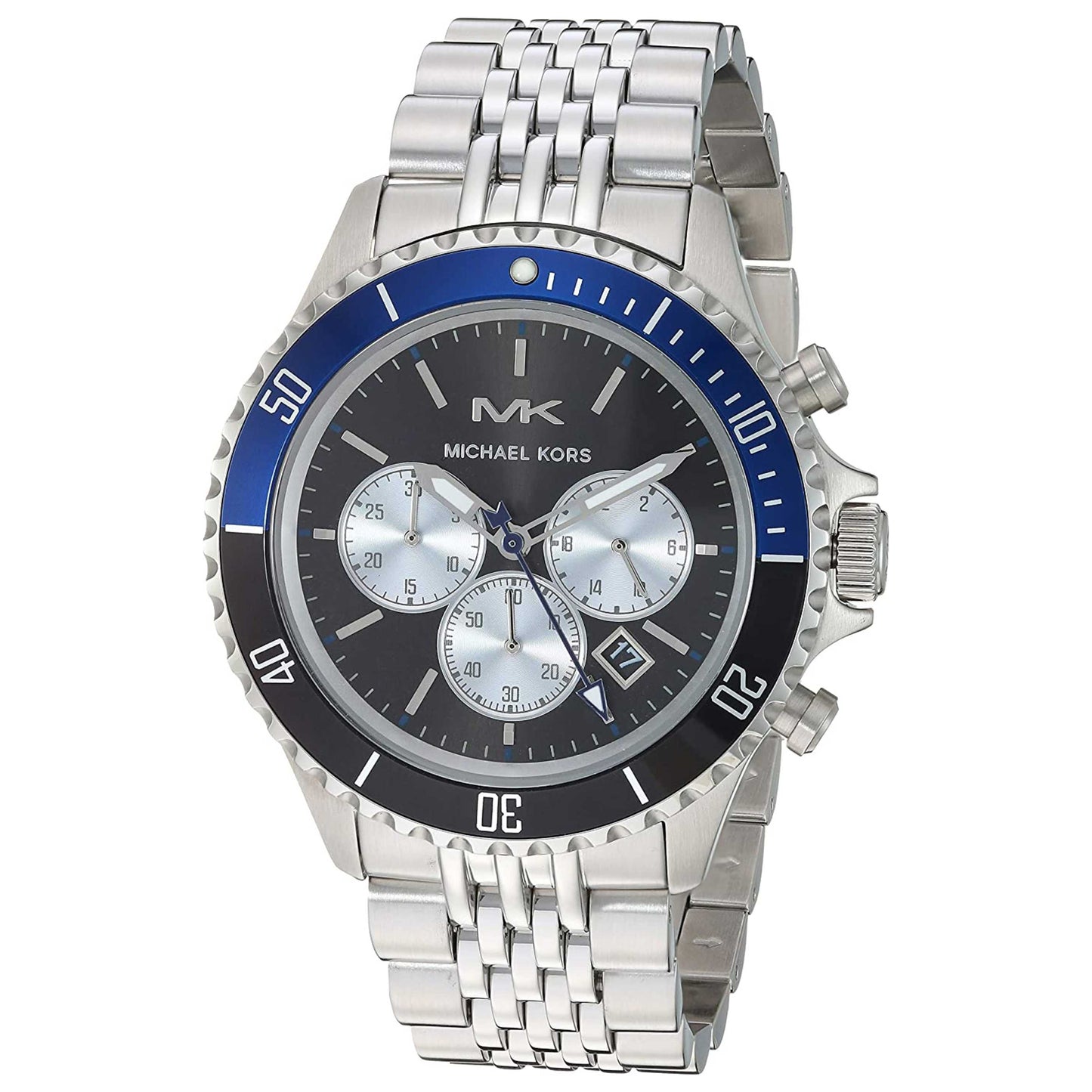 Front view of Michael Kors Bayville Men's Quartz Watch MK8749