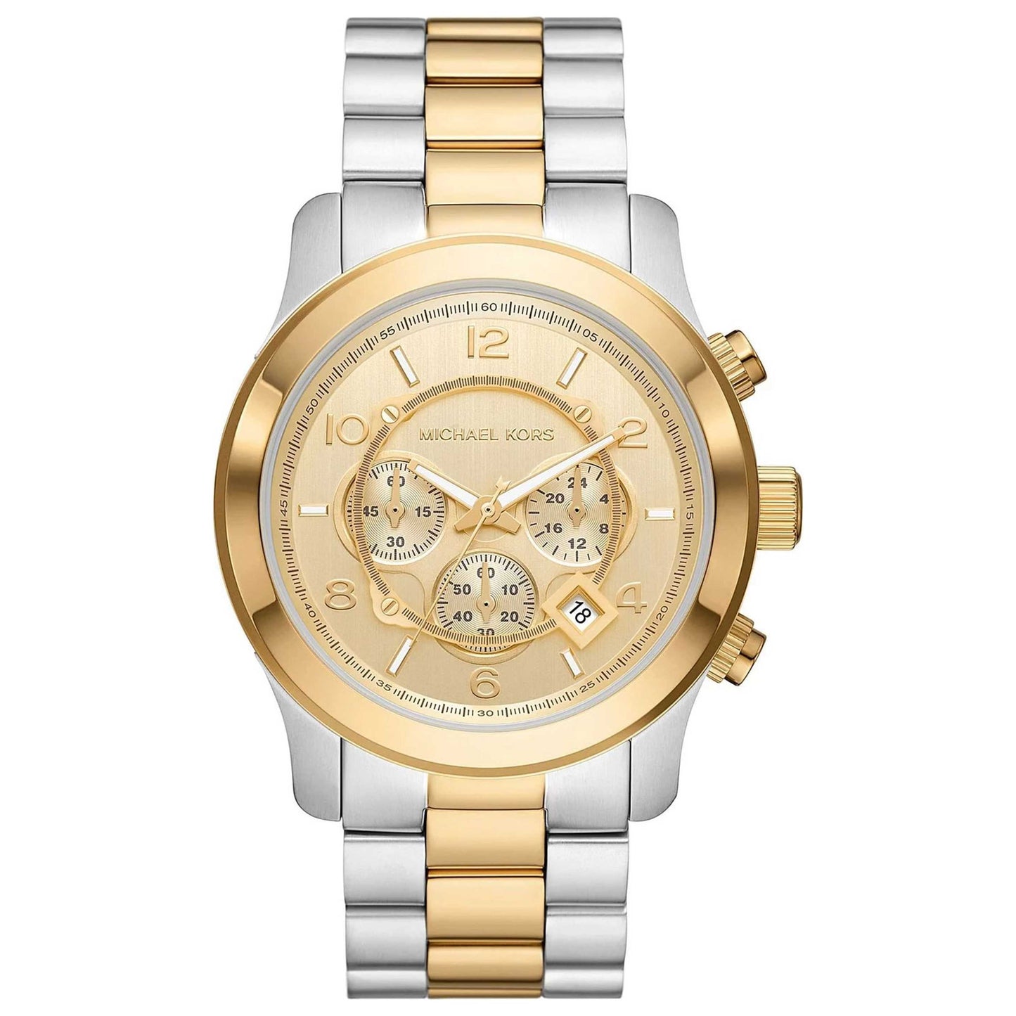 Front view of Michael Kors Runway Men's Quartz Watch MK9075