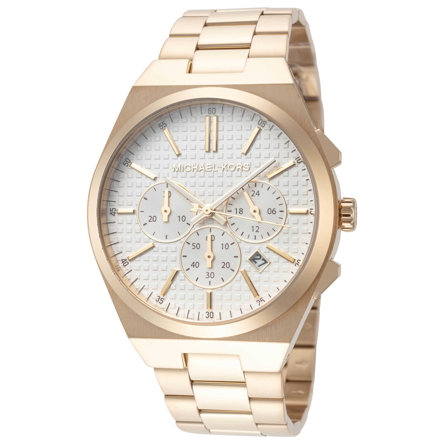 Front view of Michael Kors Lennox Men's Quartz Watch MK9120