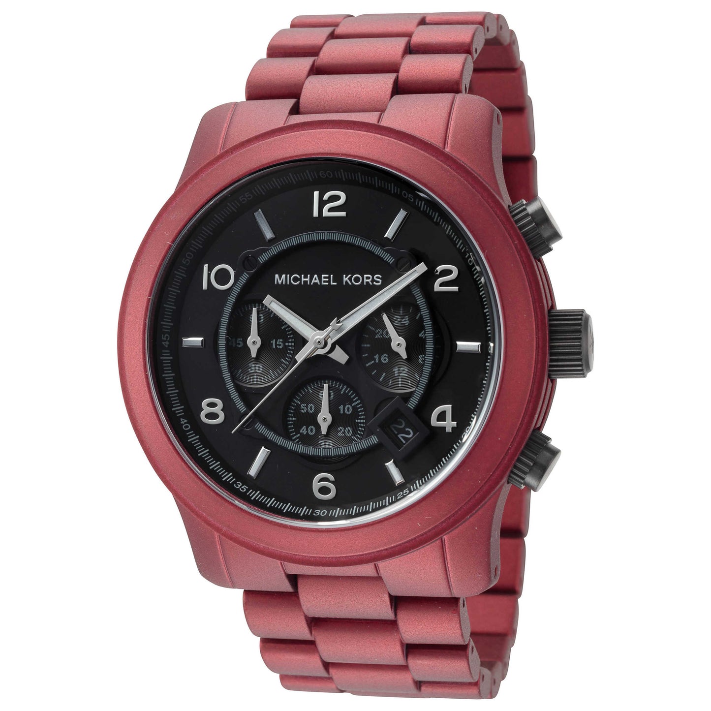 Front view of Michael Kors Runaway Men's Quartz Watch MK9148