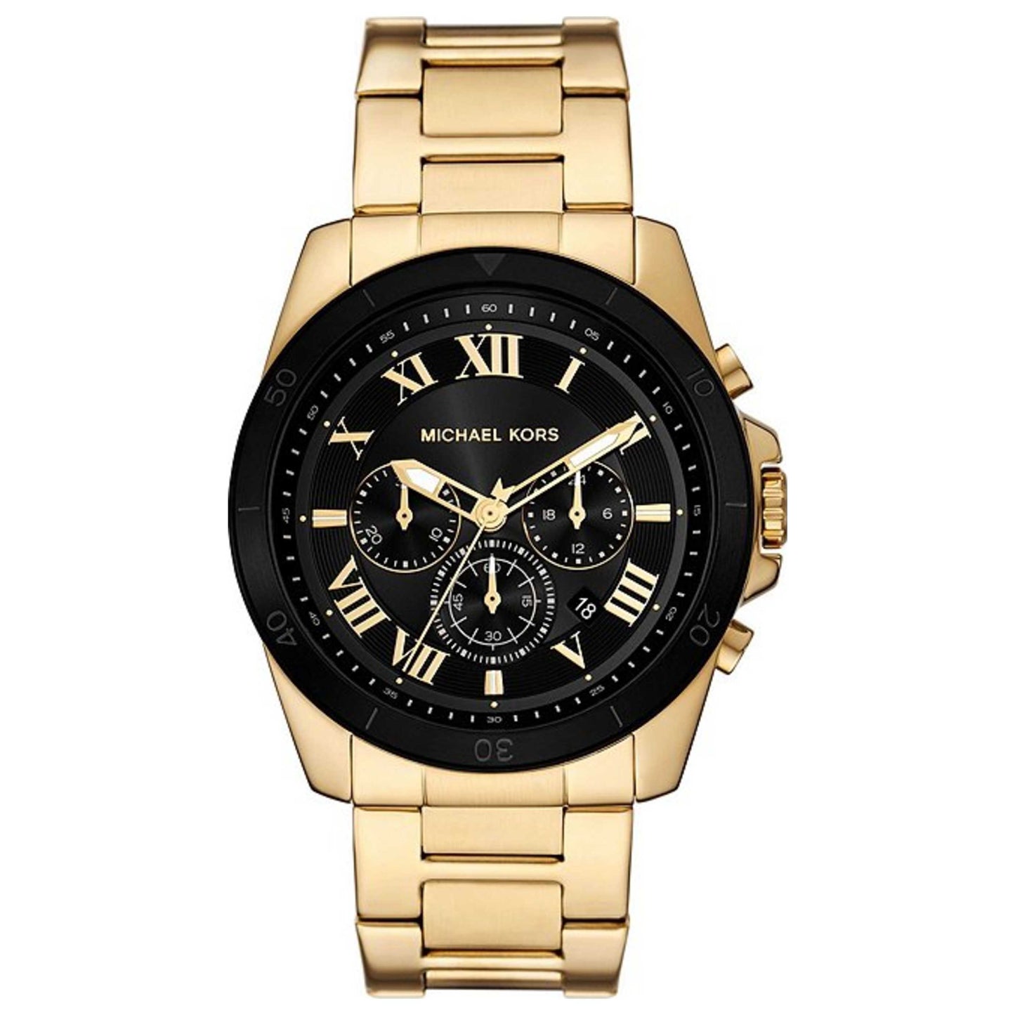 Front view of Michael Kors Alek Men's Quartz Watch MK9184