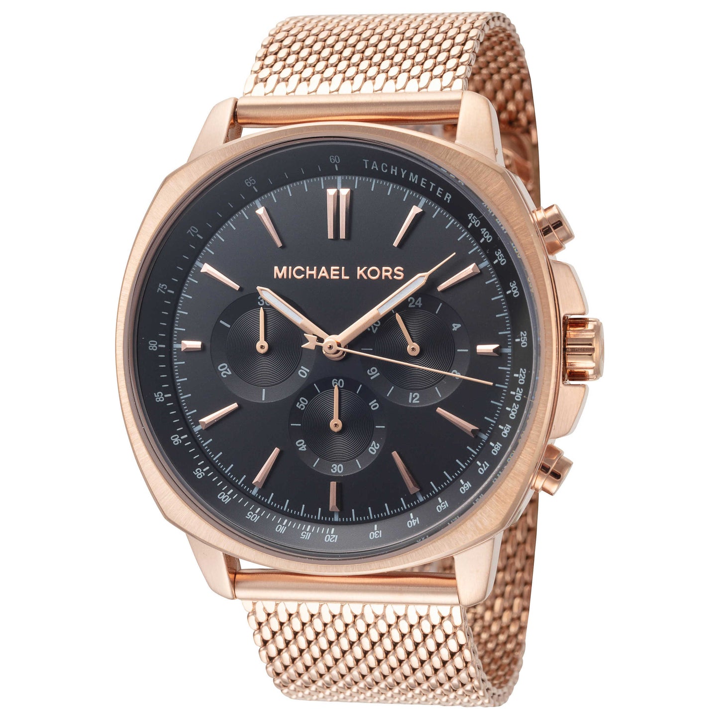 Front view of Michael Kors Classic Men's Quartz Watch MKO1015