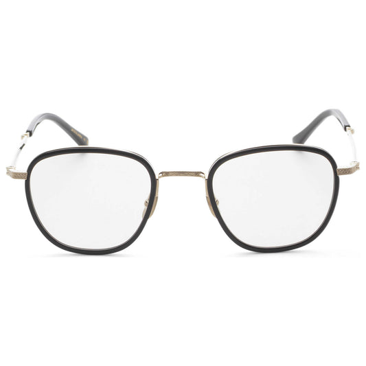 Back view of Garrett Leight GRIFFITH II C Unisex Opticals ML3025-46-BK-WG