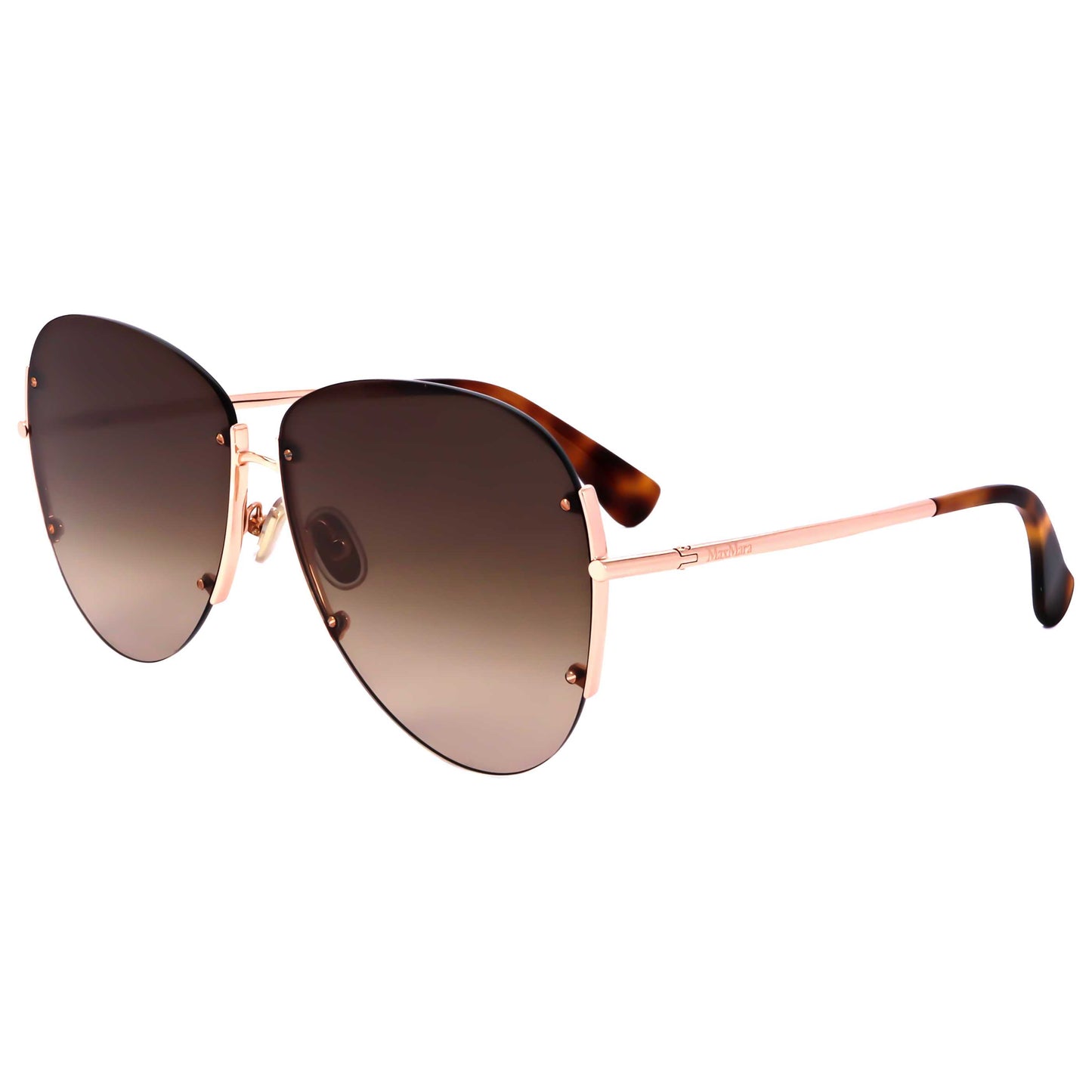 Front view of Max Mara Women's Sunglasses MM0001-33F-62