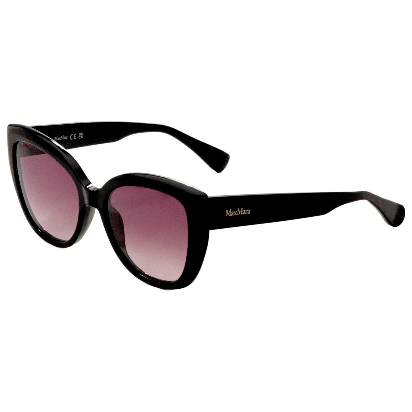 Front view of Max Mara Women's Sunglasses MM0040-01B-54