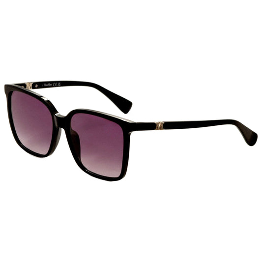 Front view of Max Mara Women's Sunglasses MM0046-01B-57