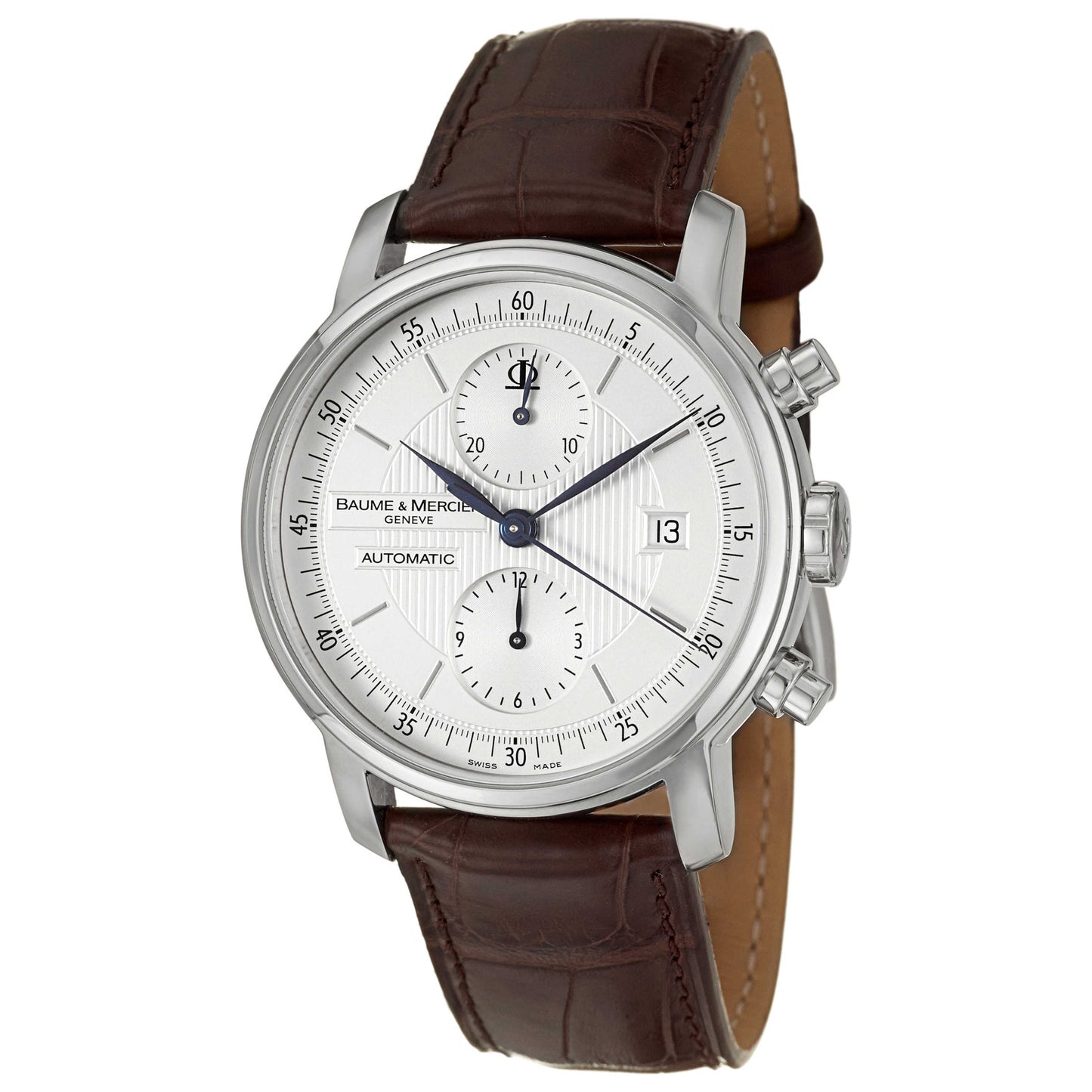 Front view of Baume and Mercier Classima Executives Men's Automatic Watch MOA08692