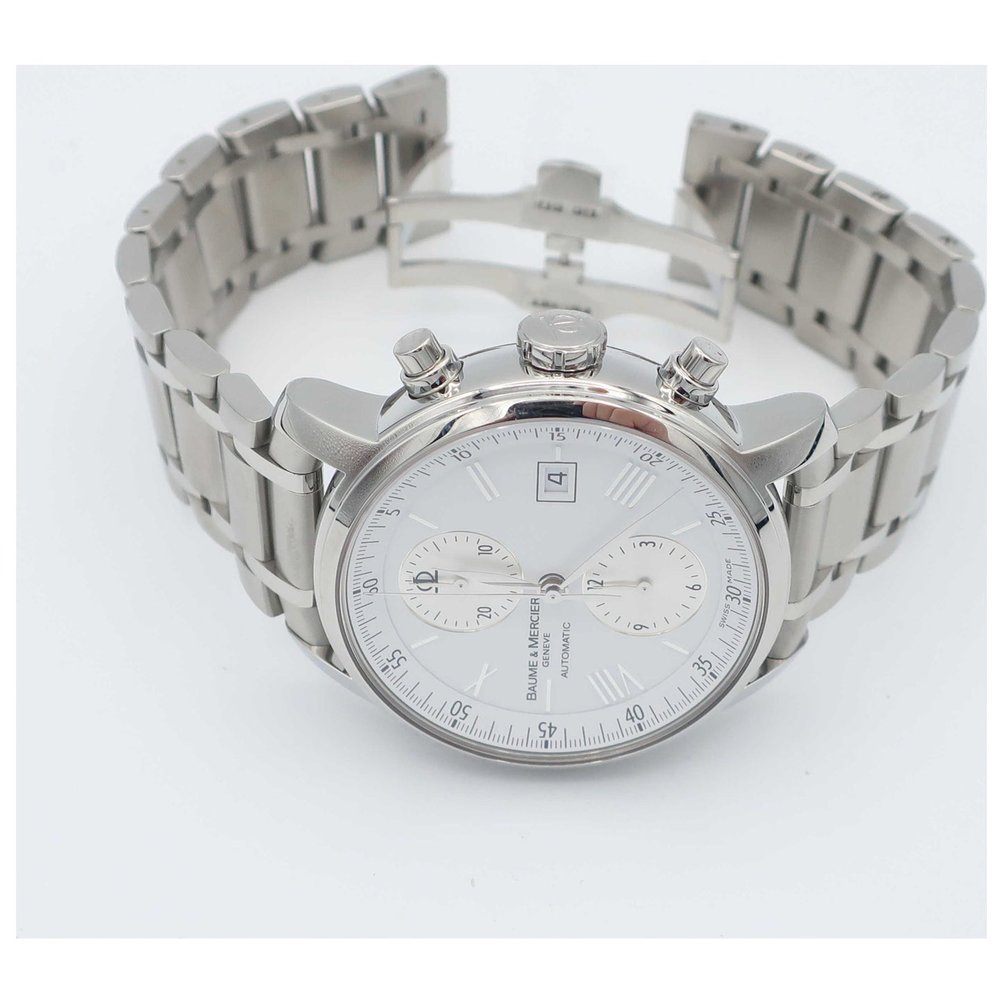 Baume and Mercier Classima Executives Men's Automatic Watch MOA08732-SD - Image #8