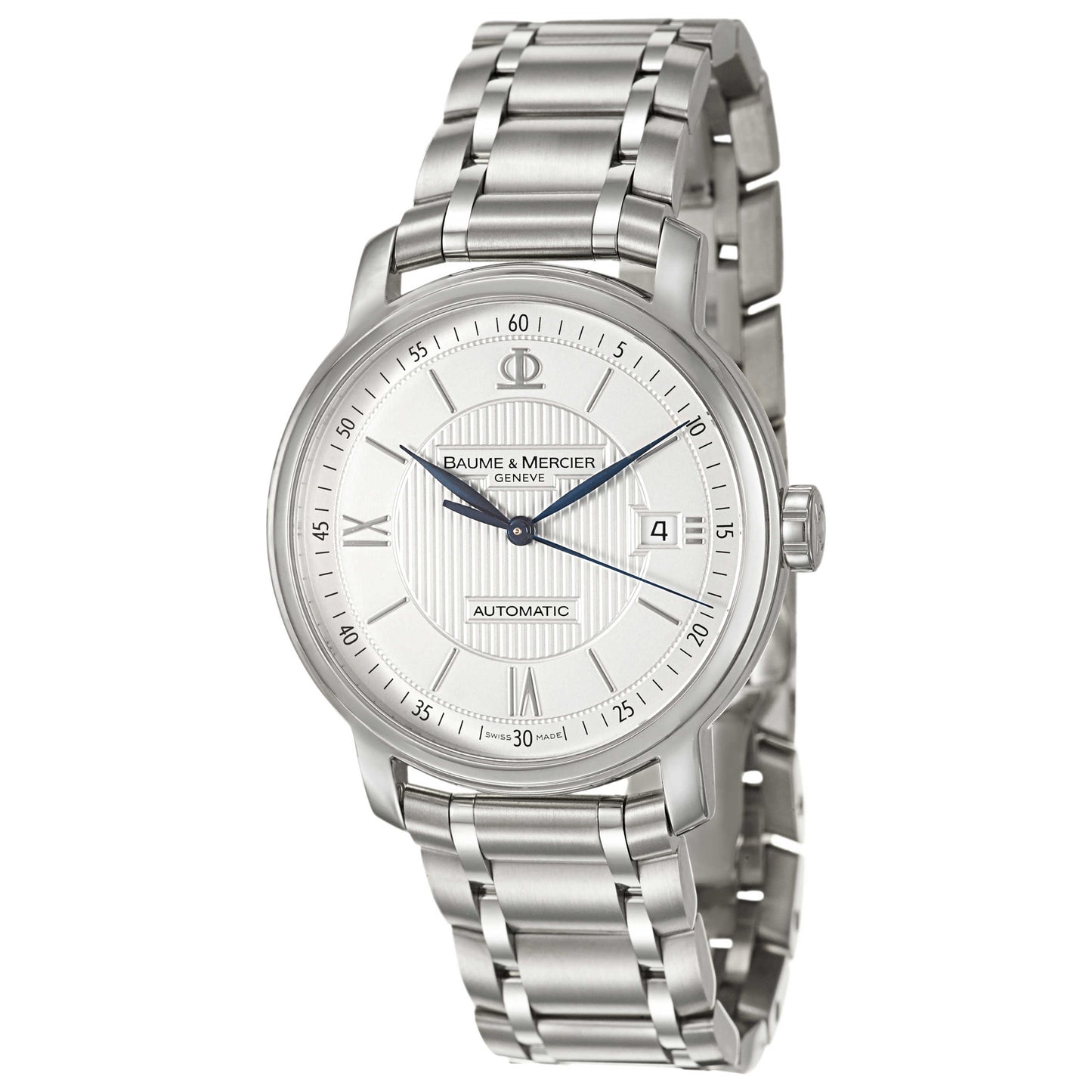 Front view of Baume and Mercier Classima Executives Men's Automatic Watch MOA08837