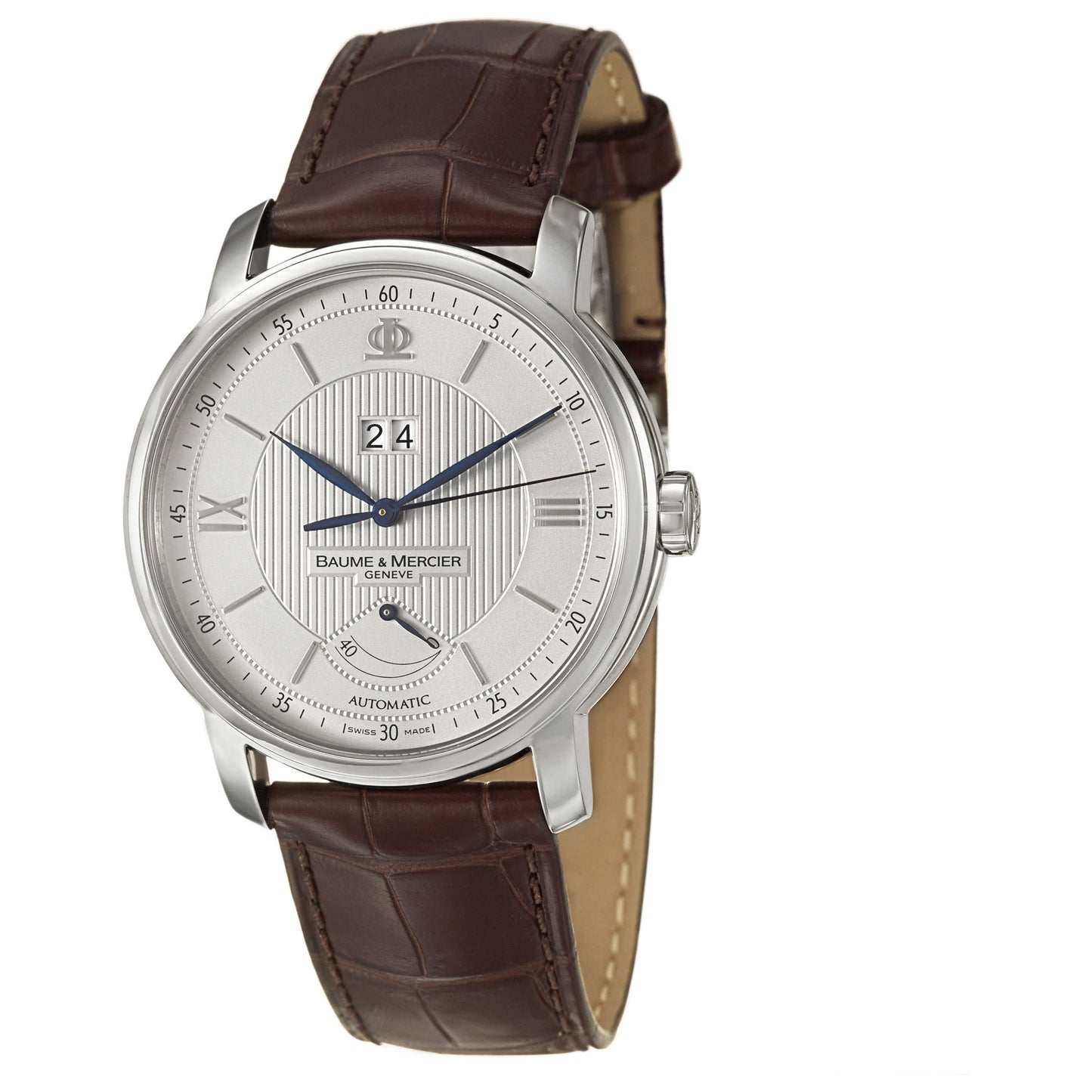 Front view of Baume and Mercier Classima Executives Men's Automatic Watch MOA08877