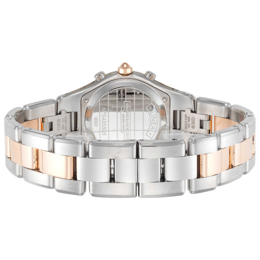Back view of Baume and Mercier Linea Women's Quartz Watch MOA10016