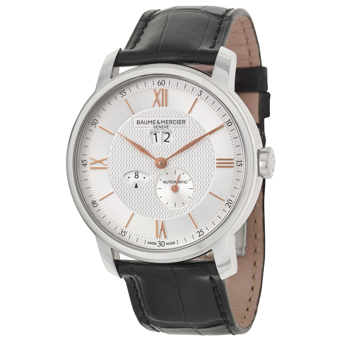 Front view of Baume and Mercier Classima Executives Men's Automatic Watch MOA10038