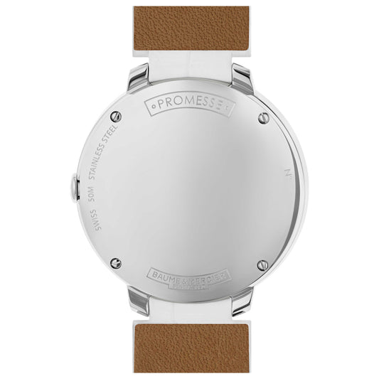 Baume and Mercier Promesse Women's Swiss Quartz (Battery-Powered) Watch MOA10165 - Image #2