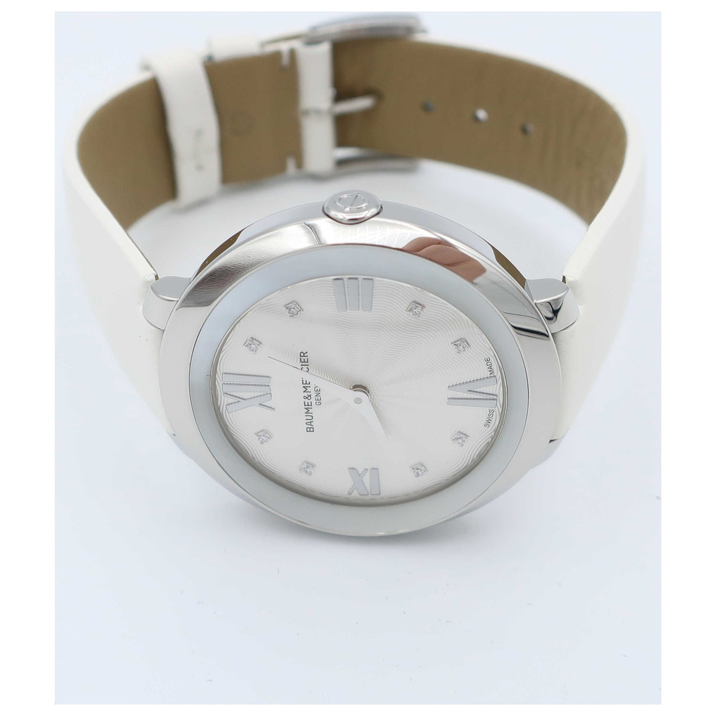 Baume and Mercier Promesse Women's Swiss Quartz (Battery-Powered) Watch MOA10177-SD - Image #8