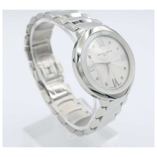 Baume and Mercier Promesse Women's Swiss Quartz (Battery-Powered) Watch MOA10178-SD - Image #3