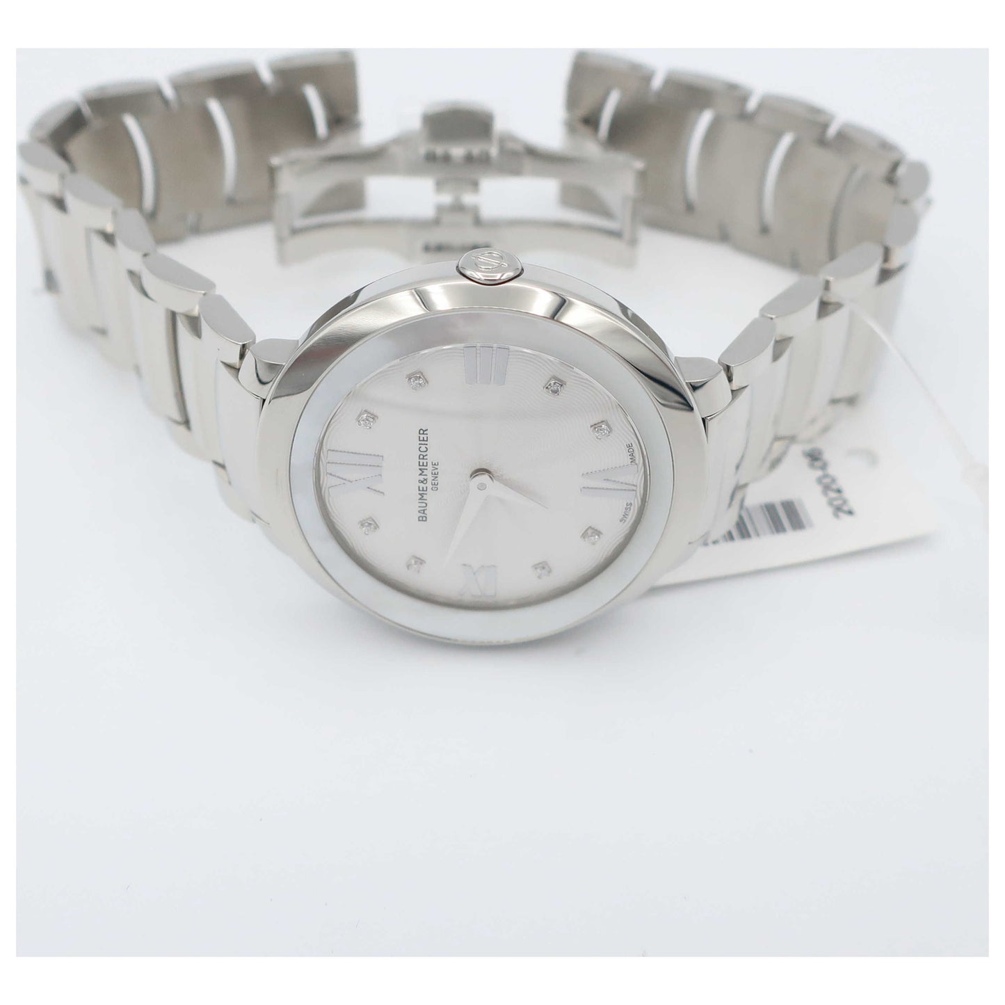 Baume and Mercier Promesse Women's Swiss Quartz (Battery-Powered) Watch MOA10178-SD - Image #8