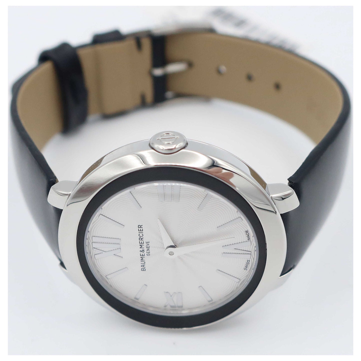 Baume and Mercier Promesse Women's Swiss Quartz (Battery-Powered) Watch MOA10185-SD - Image #8