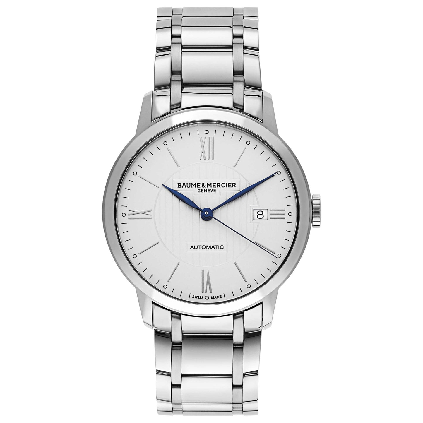 Front view of Baume and Mercier Classima Executives Men's Automatic Watch MOA10215