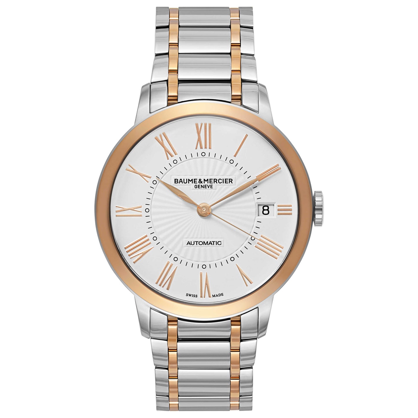 Front view of Baume and Mercier Classima Executives Women's Automatic Watch MOA10223
