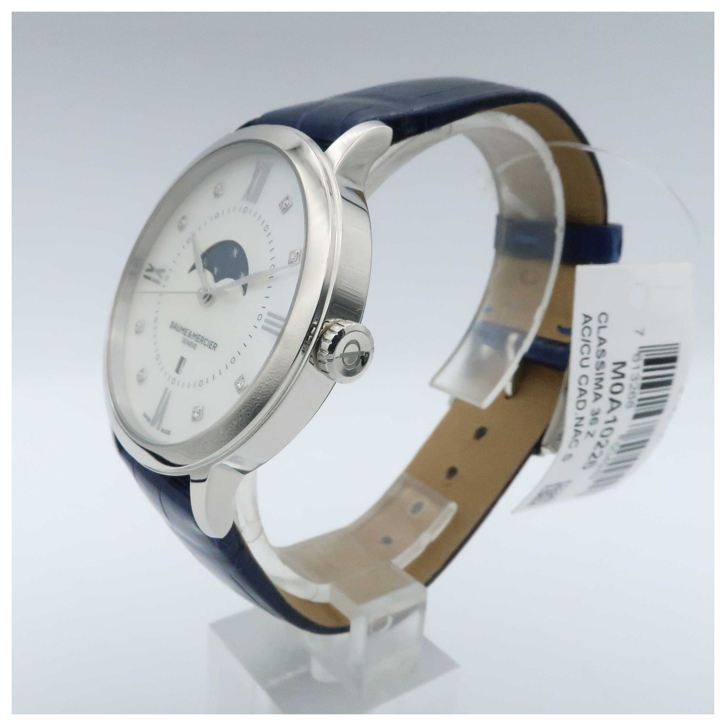 Baume and Mercier Classima Executives Women's Swiss Quartz (Battery-Powered) Watch MOA10226-PO - Image #4