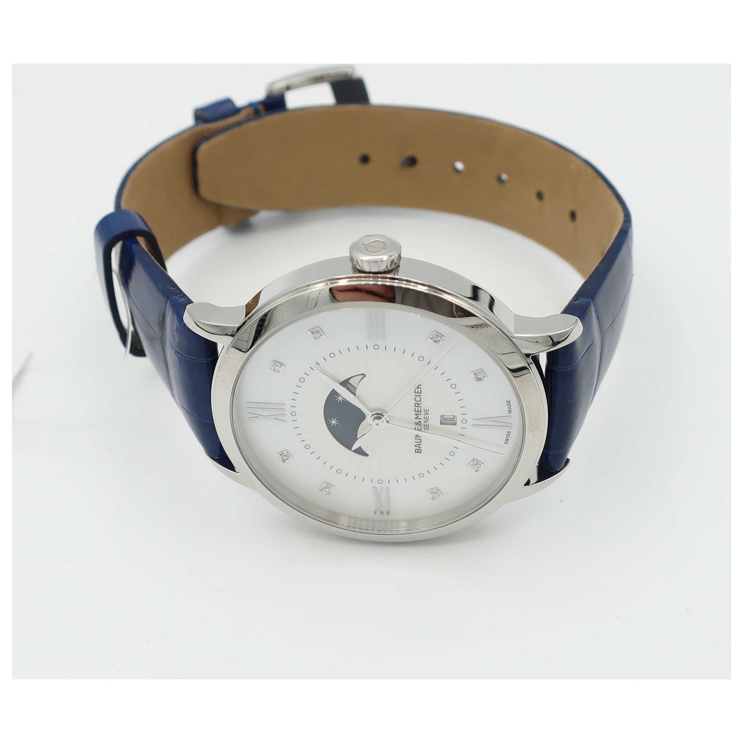 Baume and Mercier Classima Executives Women's Swiss Quartz (Battery-Powered) Watch MOA10226-SD - Image #8