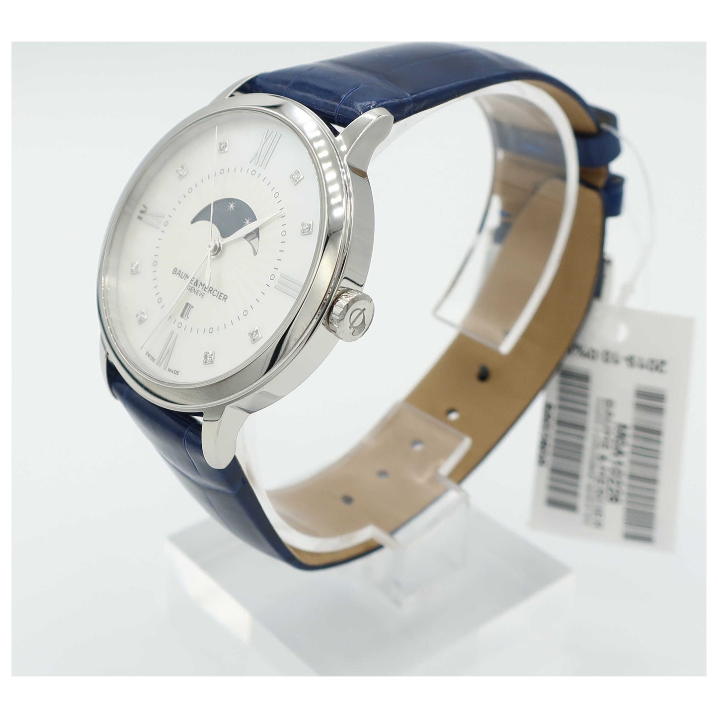 Baume and Mercier Classima Executives Women's Swiss Quartz (Battery-Powered) Watch MOA10226-SD - Image #4