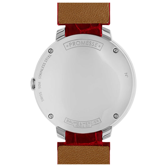 Baume and Mercier Promesse Women's Swiss Quartz (Battery-Powered) Watch MOA10262 - Image #2