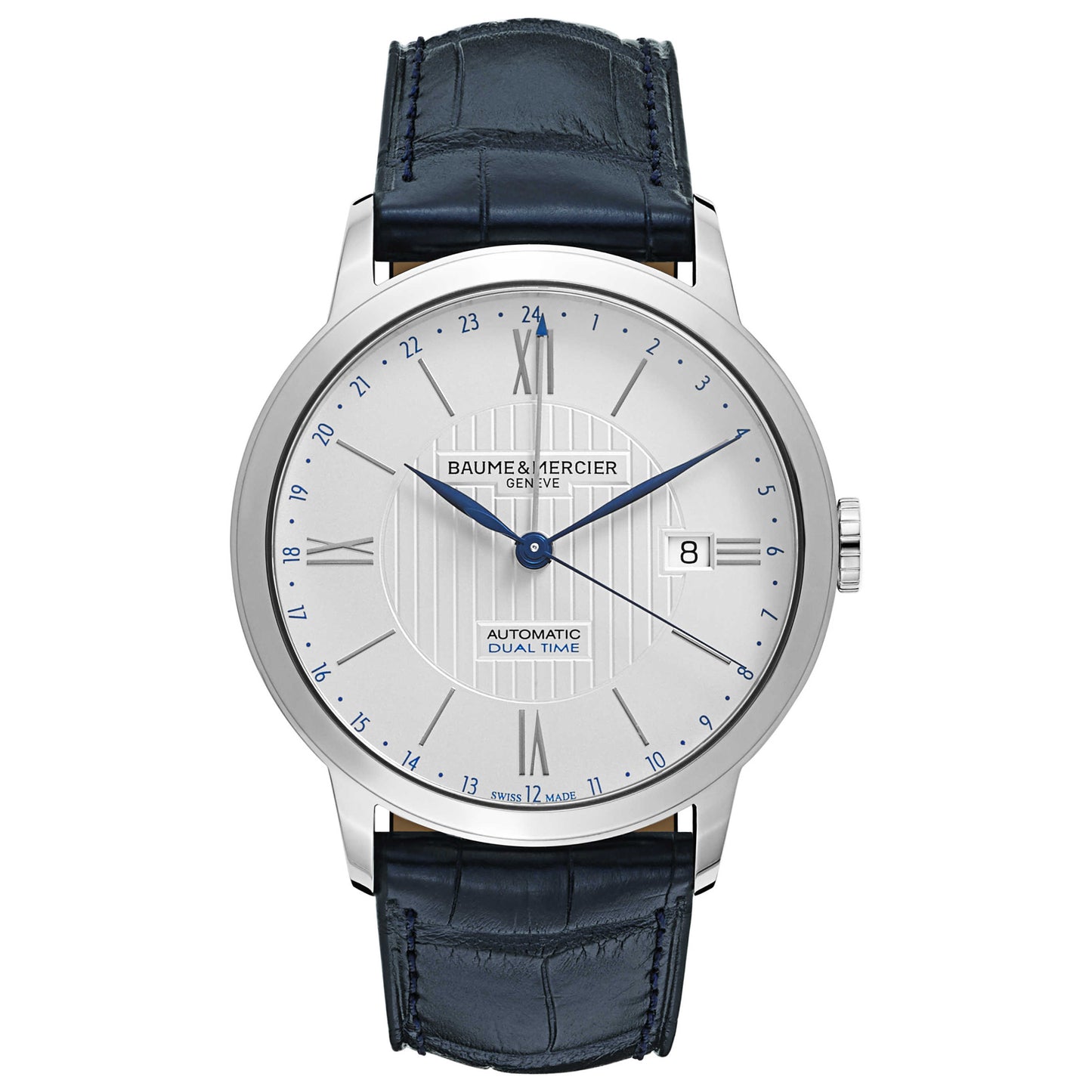 Front view of Baume and Mercier Classima Executives Men's Automatic Watch MOA10272