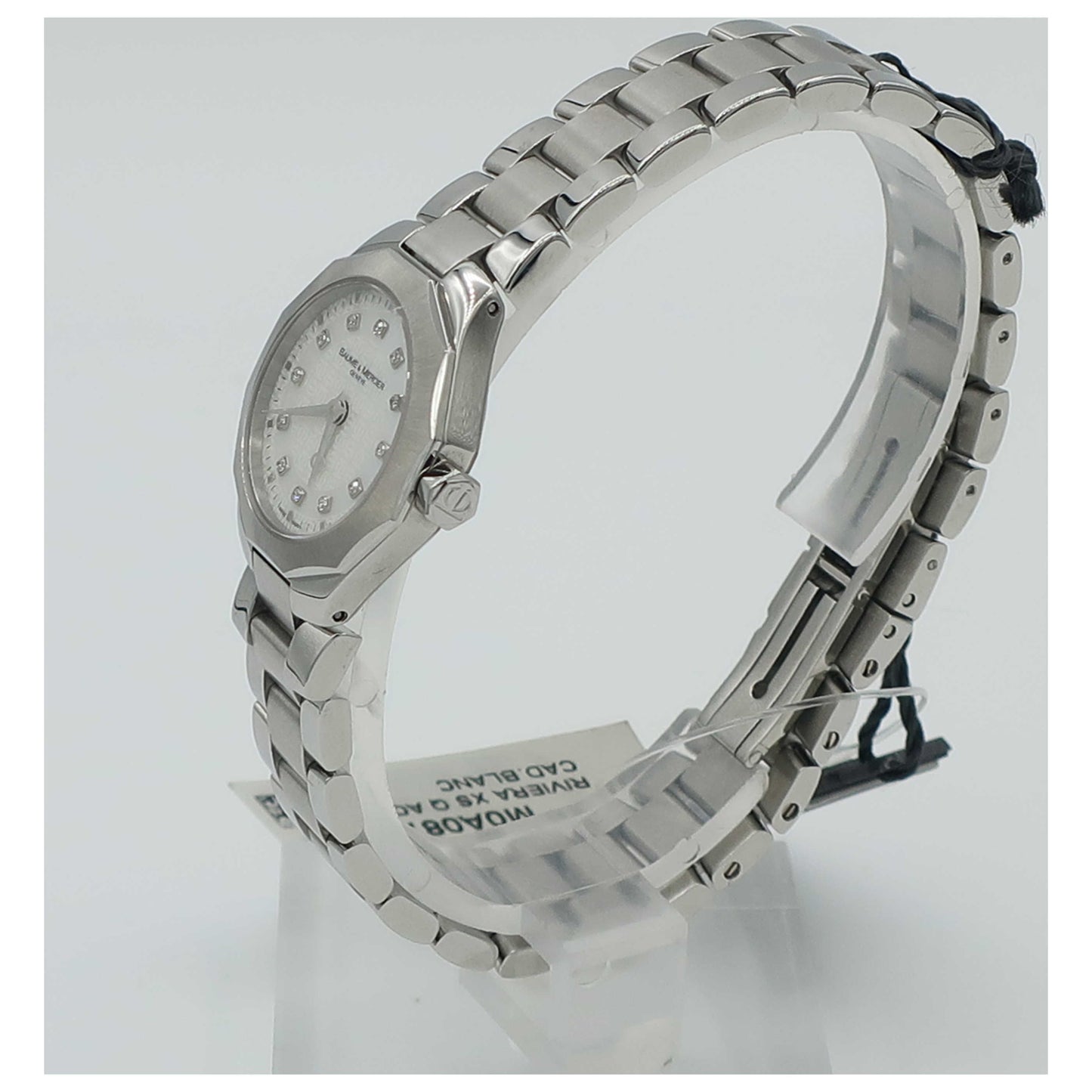 Baume and Mercier Riviera Women's Swiss Quartz (Battery-Powered) Watch MOAO8715-PO - Image #4