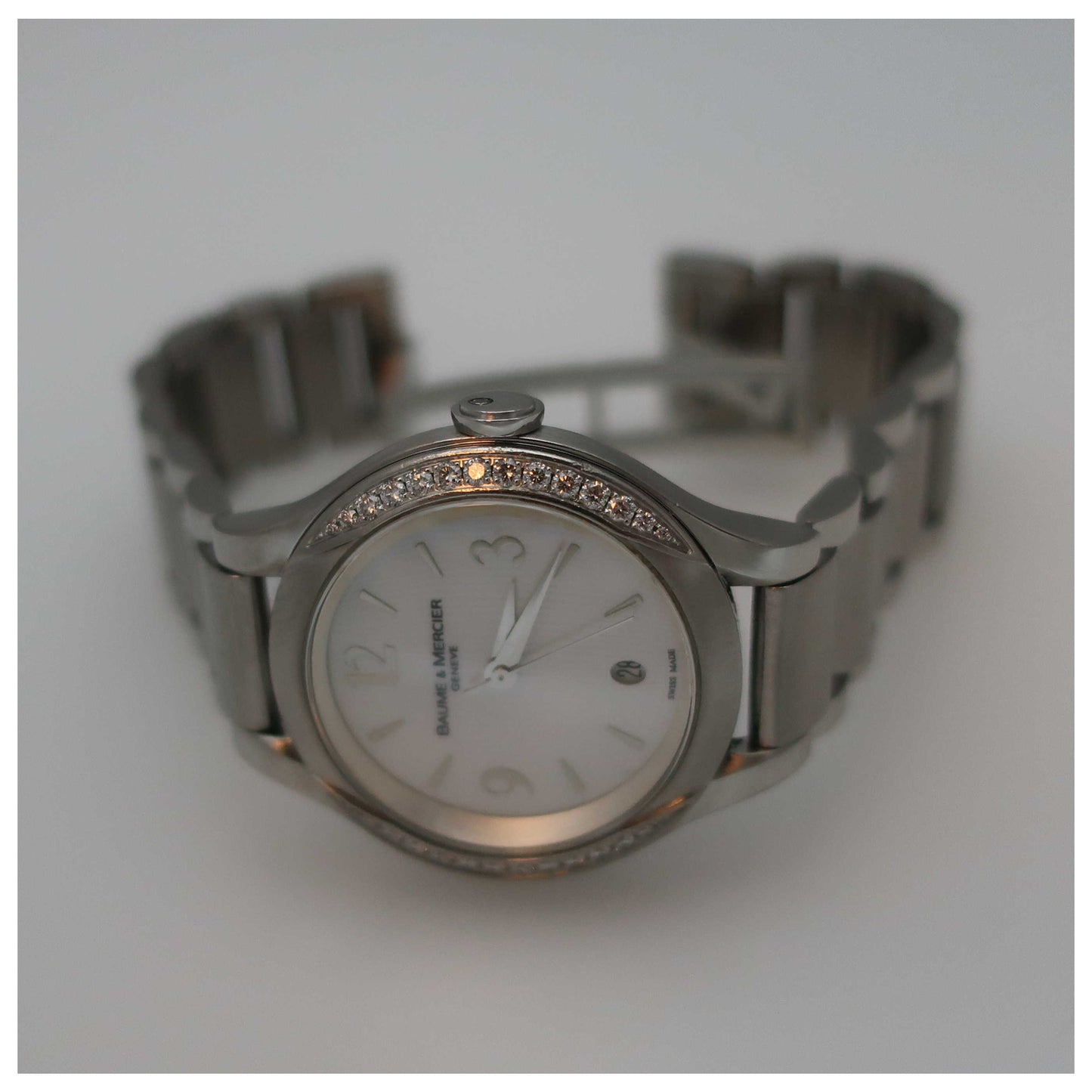 Baume and Mercier Ilea Women's Swiss Quartz (Battery-Powered) Watch MOAO8771-PO - Image #8