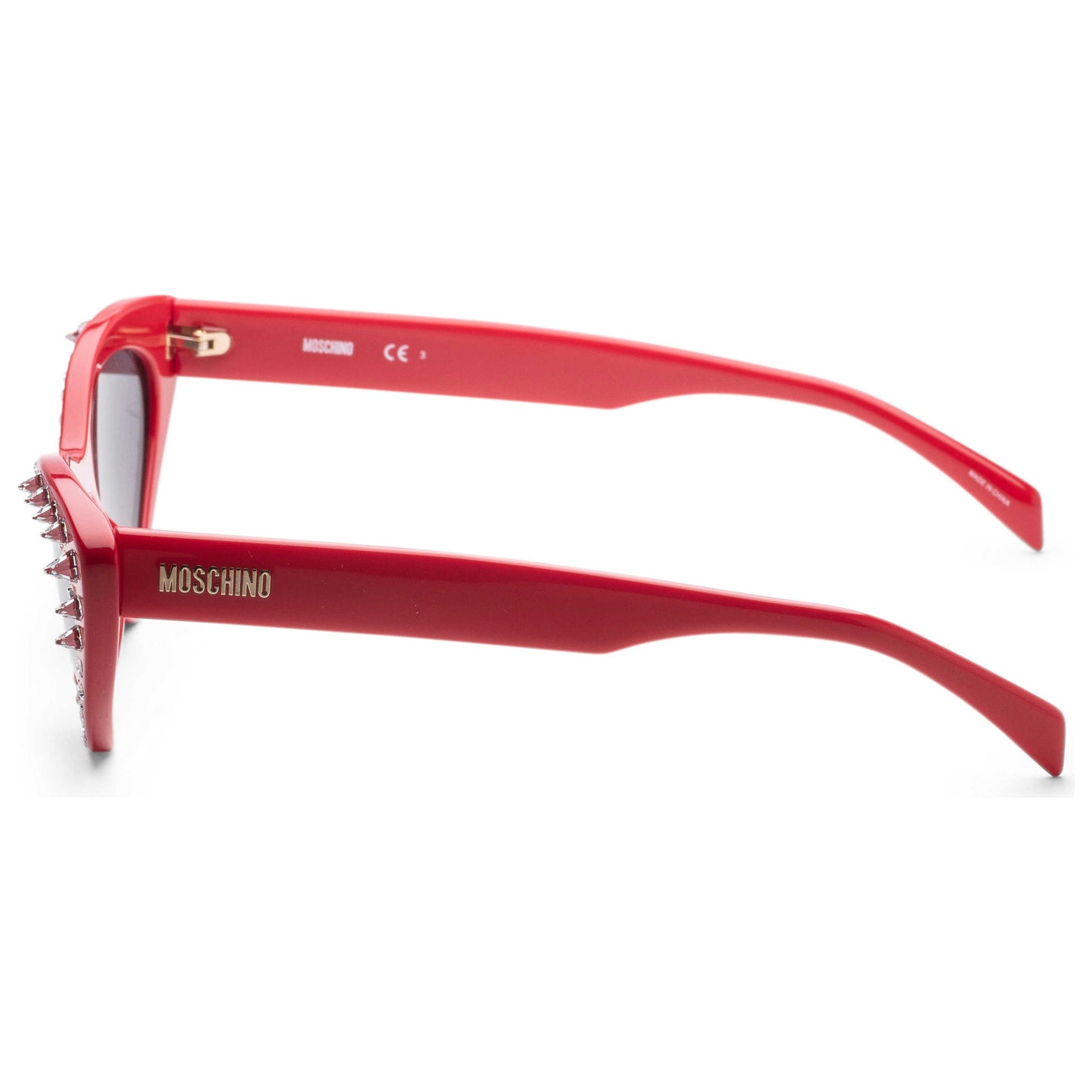 Left view of Moschino Women's Sunglasses MOS006-S-STR-C9A-52
