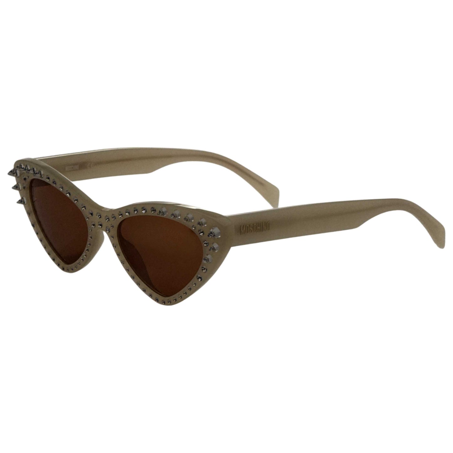Front view of Moschino Women's Sunglasses MOS006SSTR-0SZJ-70