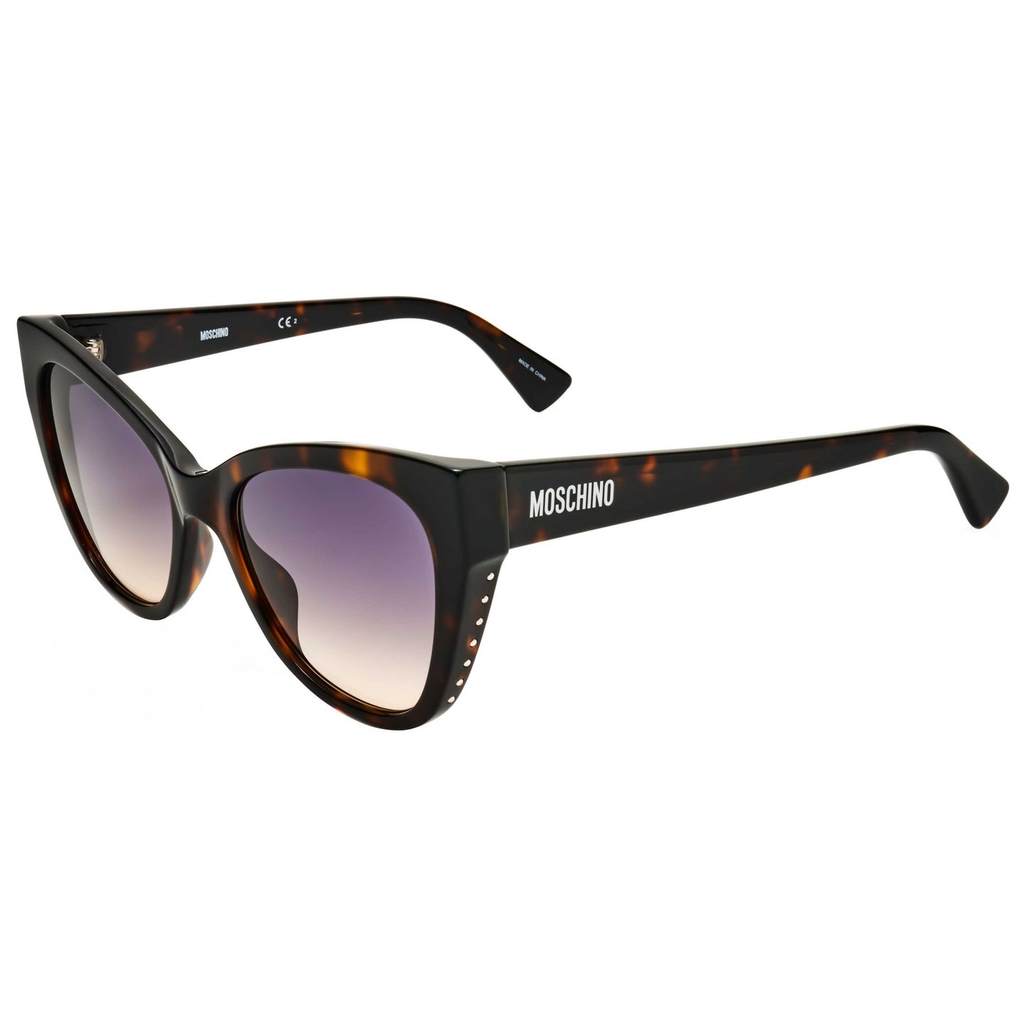 Front view of Moschino Women's Sunglasses MOS056-S-086-54