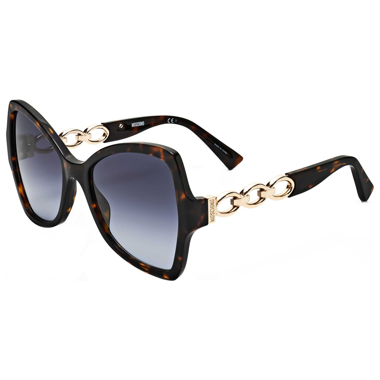 Front view of Moschino Women's Sunglasses MOS099-S-086-54