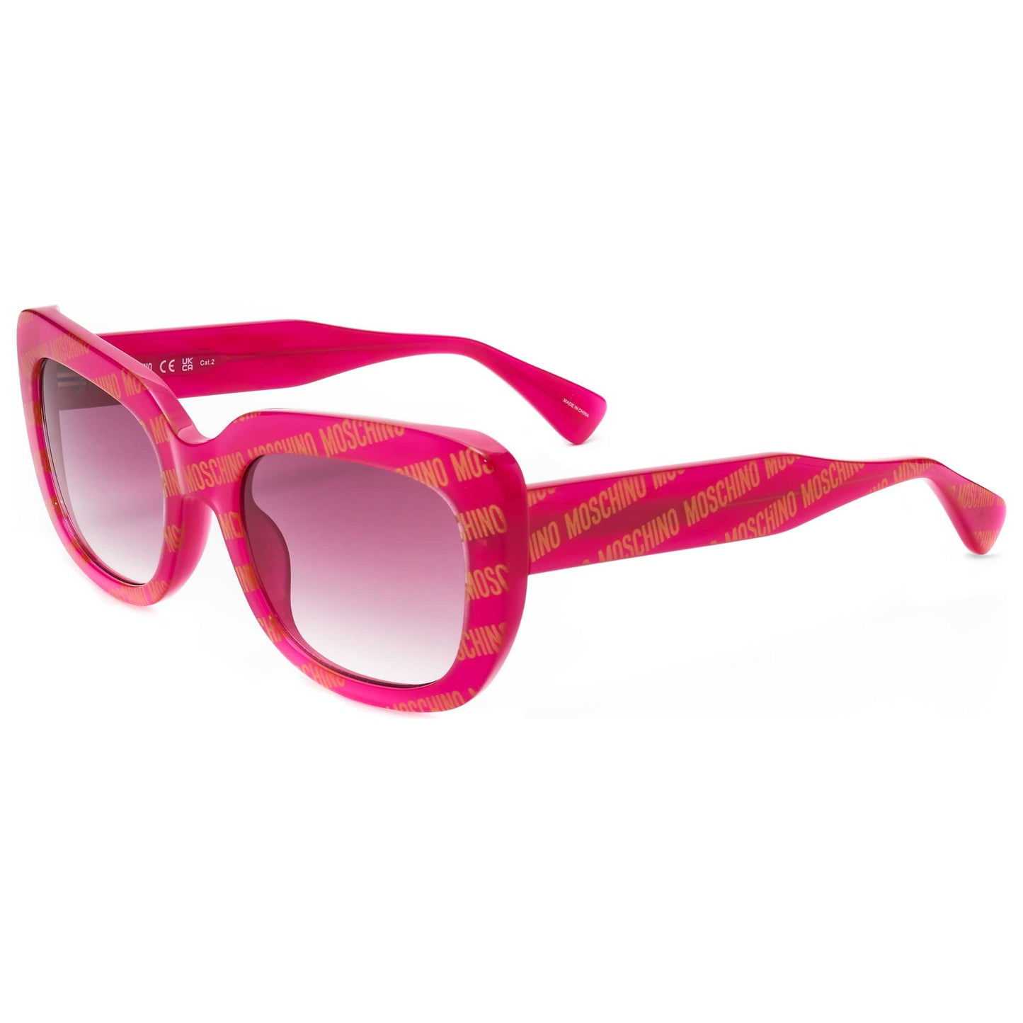 Front view of Moschino Women's Sunglasses MOS132-S-SDH-53