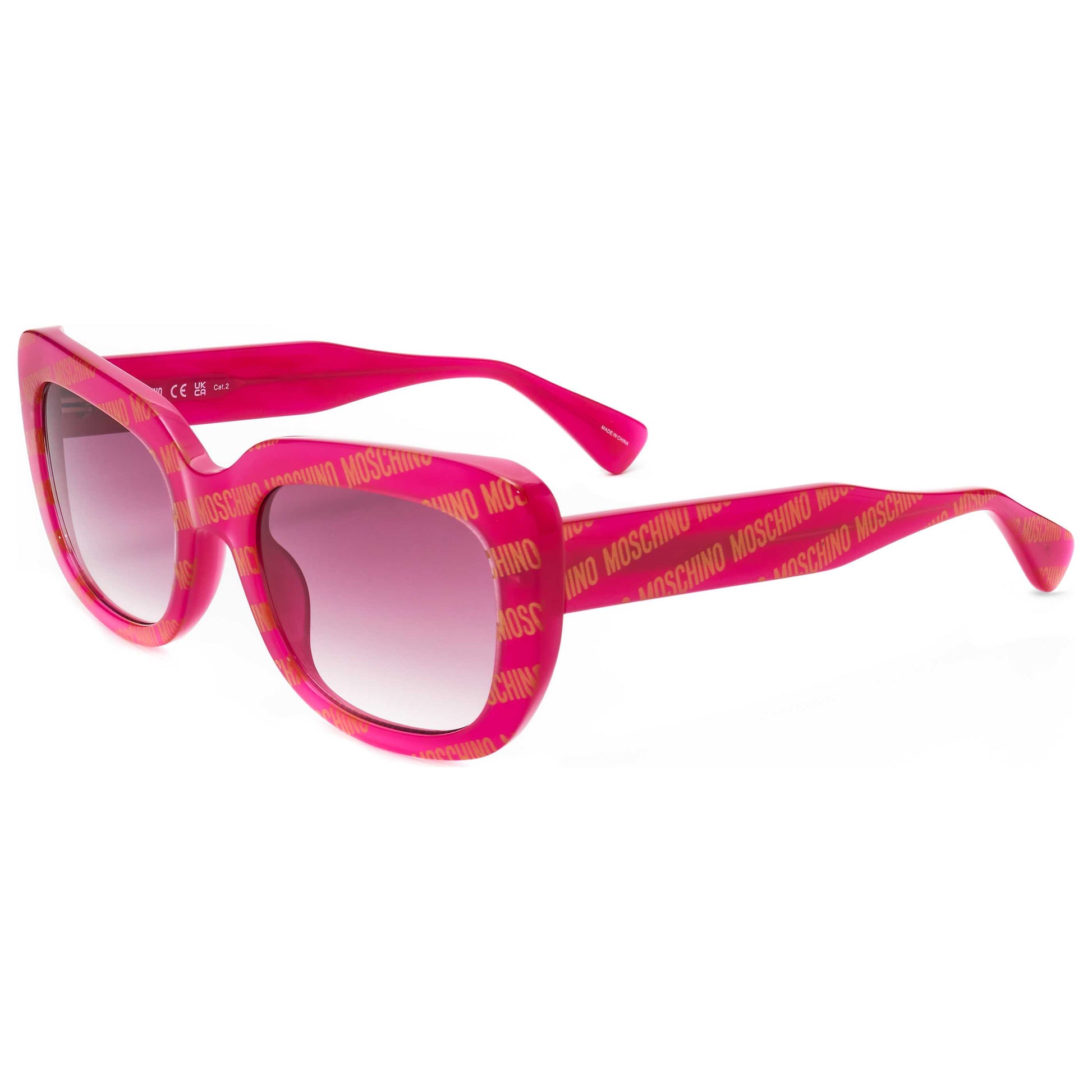 Front view of Moschino Women's Sunglasses MOS132-S-SDH-53